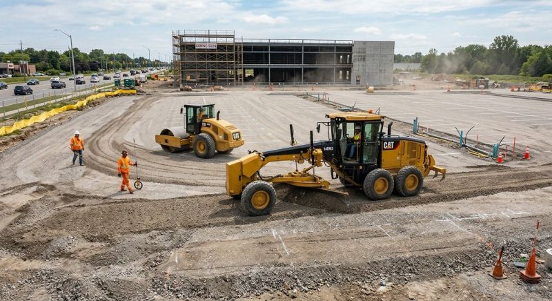 Parking Lot Leveling in Suwanee, GA